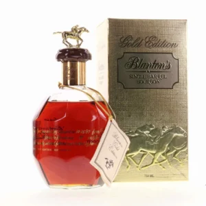Blantons Gold Takara Gold Box Single Barrel Bourbon Dumped 1997